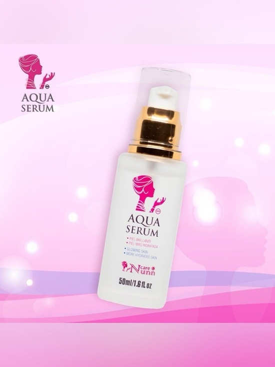 Nunn Care Cosmetics Other - Nunn Care Aqua Serum 100% Original Hydrating Facial Serum – 50ml (White & Gold)